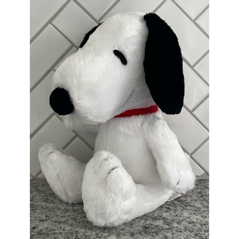 Snoopy Peanuts Plush 9” Kohl’s Cares 2024 White Black Stuffed Dog by Spirit